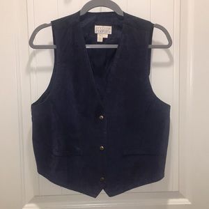 Ivy club leather vest